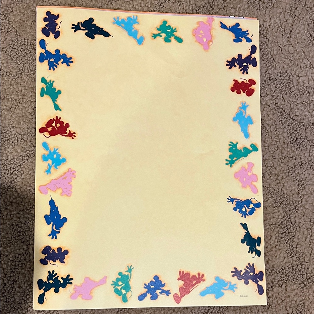 Disney Paper Mixed Media Art Set - Multicolor- Mickey Mouse - Picture 4 of 4